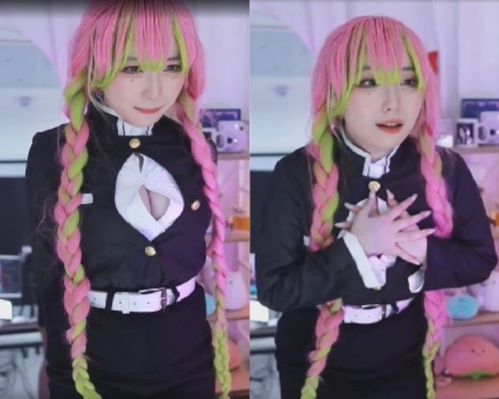 Đứt cúc áo trên sóng livestream, gái xinh có pha xử lý "cực mượt"