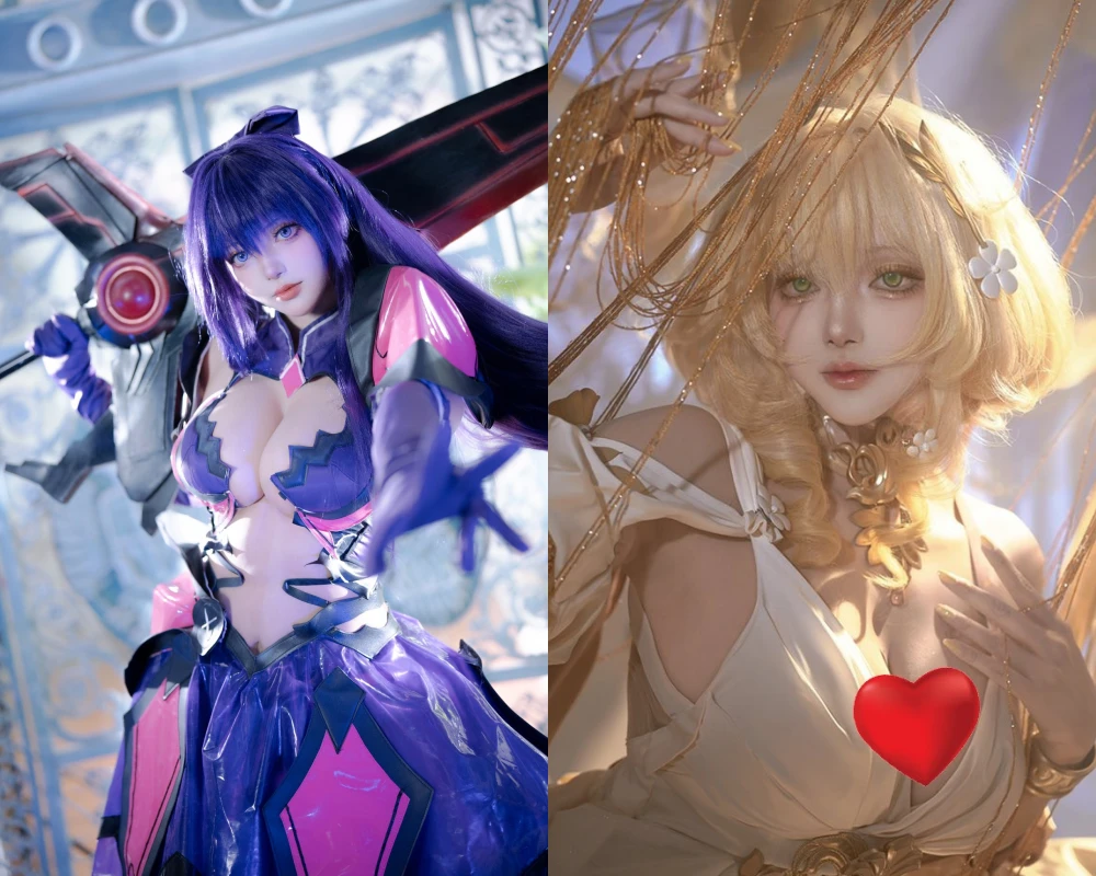 Nữ coser “siêu vòng 1” khiến người xem hoang mang