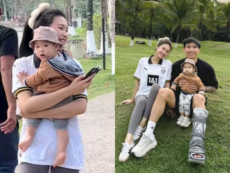 Cận nhan sắc của vợ Đoàn Văn Hậu ở ngoài đời