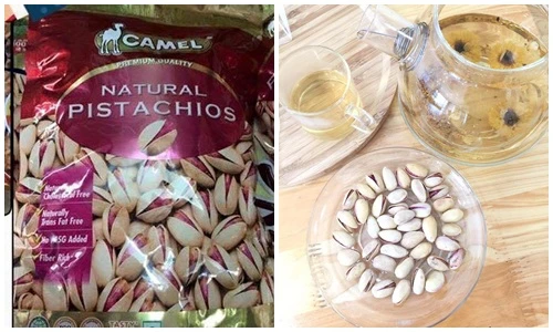 Chị em săn lùng hạt dẻ cười đỏ siêu đắt về ăn Tết