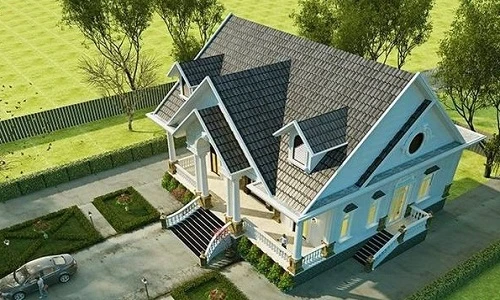 10 mẫu nhà cấp 4 kiểu Pháp đẹp hút hồn