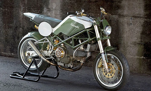 Ducati M900 lột xác Monster Tracker "kịch độc"