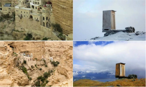 “Đau tim” ngắm những ngôi nhà lơ lửng trên vách núi