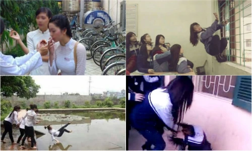 Ngán ngẩm những hình ảnh phản cảm của nữ sinh Việt