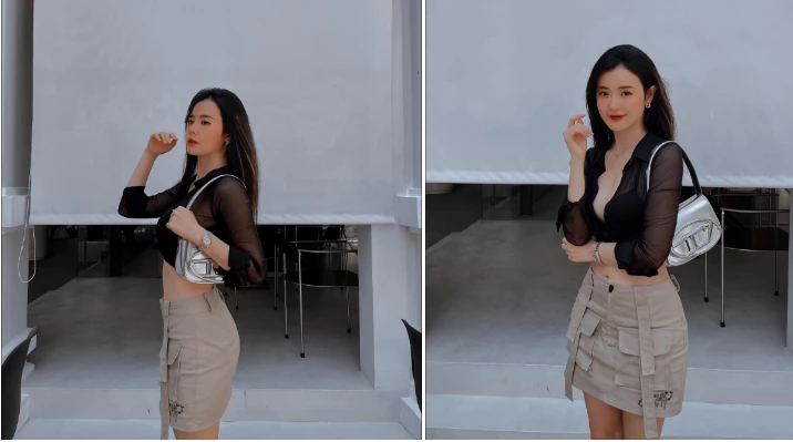 Thoát mác kín đáo, hot girl Midu chăm chỉ khoe eo và vòng 1