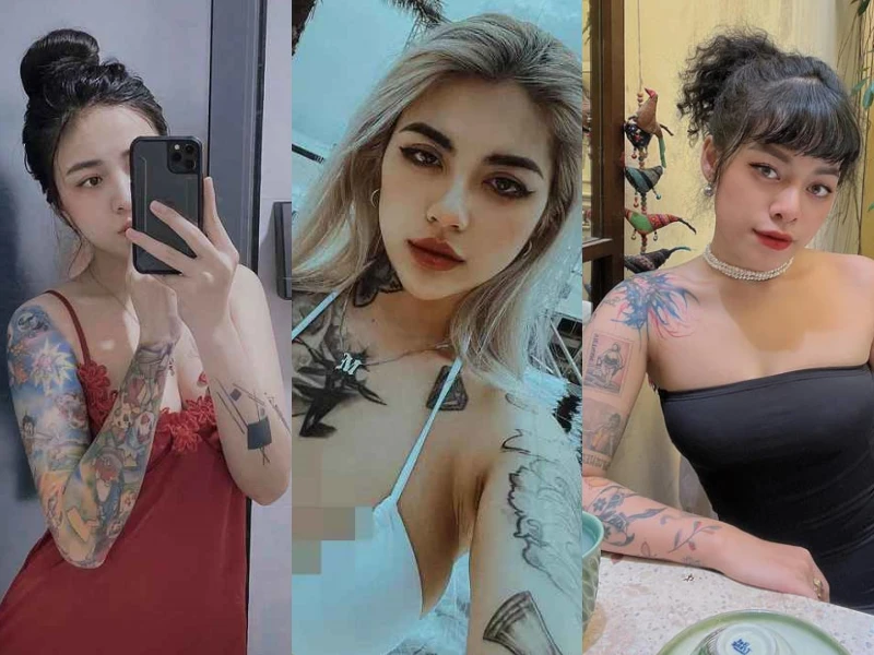 Dàn "hot girl xăm trổ" Việt Nam dung nhan cuốn hút khó rời mắt