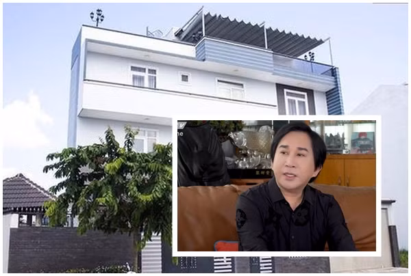 Biệt thự 300m2 của nghệ sĩ từng sở hữu 1.000 cây vàng