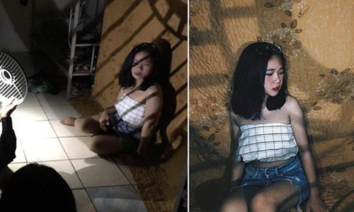 Biến kí túc xá thành studio “sống ảo” không gì là không thể với chị em