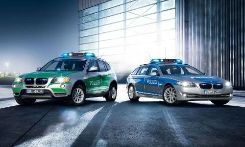 Loạt xe ôtô của cảnh sát Đức đầy mạnh mẽ và cá tính