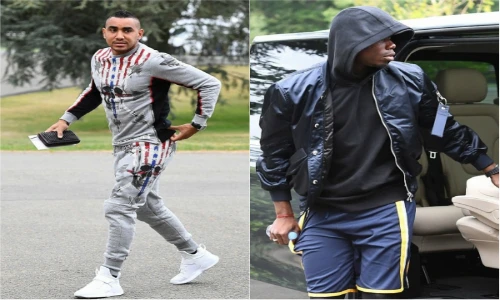 ĐT Pháp ăn mặc cực chất hội quan tại đại bản doanh