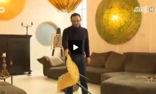 Bất ngờ đồ nội thất sang chảnh làm từ nhựa thông