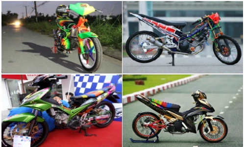 Những bản độ Yamaha Exciter sặc sỡ tại Việt Nam