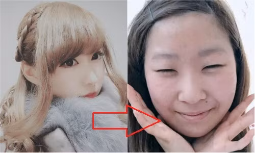 Kinh hãi trước ảnh mặt mộc của cô gái "triệu like" Nhật Bản