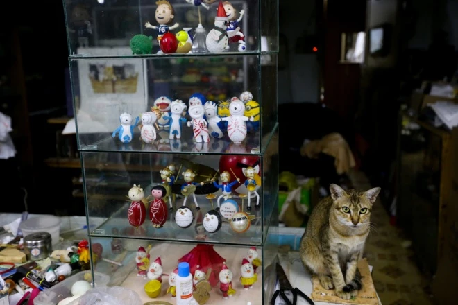 Ảnh: Bộ sưu tập vỏ trứng của thầy giáo về hưu