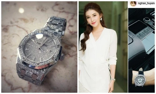 Ngắm loạt đồng hồ sang chảnh khiến ai cũng ghen tỵ của hoa hậu Việt