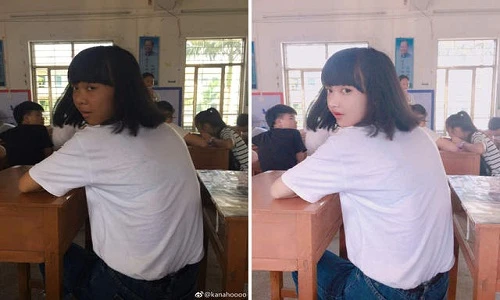 Con gái trước và sau Photoshop khiến nhiều người ngã ngửa