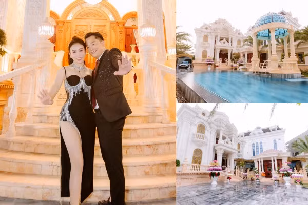 Biệt thự tráng lệ như cung điện của đại gia sở hữu siêu xe 200 tỷ