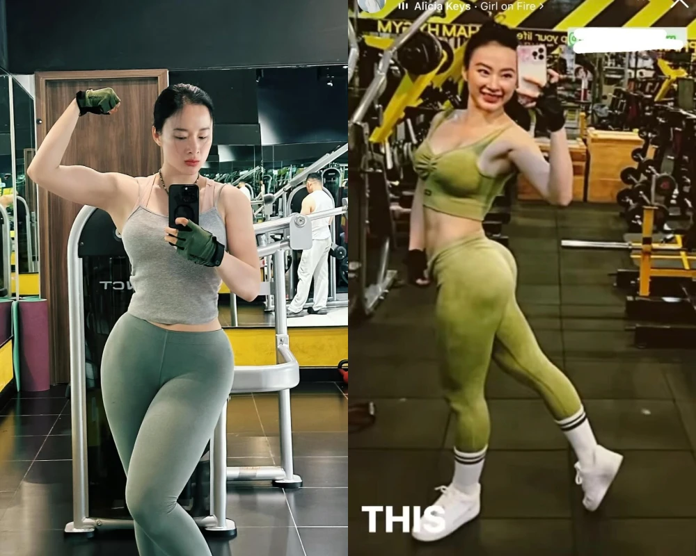 Angela Phương Trinh nhiều năm nâng tạ khoe body đô con