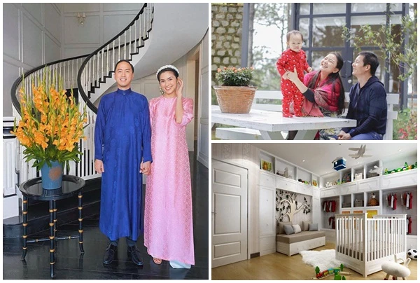 Đọ biệt thự "khủng" của 3 người đẹp lấy chồng giàu bỏ showbiz