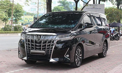 MPV hạng sang Toyota Alphard hơn 4 tỷ lên sàn xe cũ Hà Nội