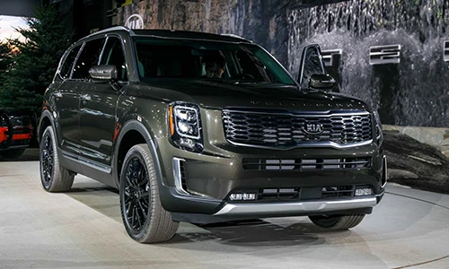 Kia Telluride 2020 mới bị tố dễ nứt kính chắn gió