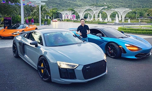 Cường Đô la cưỡi McLaren 720S hơn 20 tỷ "phượt" Vũng Tàu