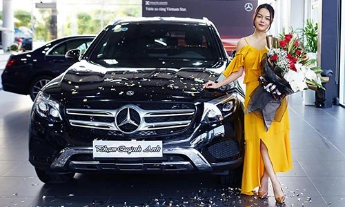 Phạm Quỳnh Anh tậu Mercedes-Benz GLC giá gần 2 tỷ đồng