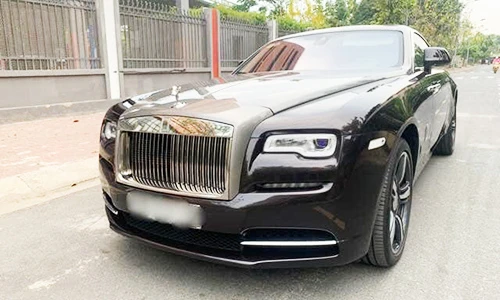 Xe sang Rolls-Royce Wraith lên sàn xe cũ Hà Nội, giá hơn 15 tỷ 