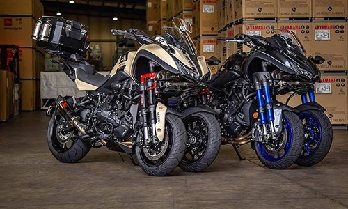 “Xế nổ” Yamaha Niken 3 bánh độ tăng áp siêu mạnh