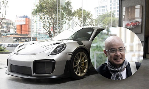Đặng Lê Nguyên Vũ rước siêu xe Porsche 20 tỷ về nhà