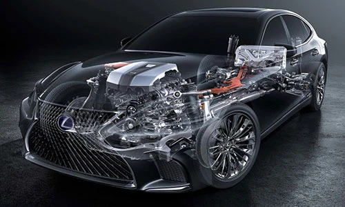 Lexus chuẩn bị ra mắt mẫu xe sang chạy điện đầu tiên