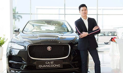 Quang Dũng tậu SUV hạng sang Jaguar F-Pace tiền tỷ