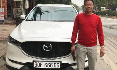 Mazda CX-5 biển “ngũ quý 6” định giá hơn 3 tỷ ở Hà Nội 