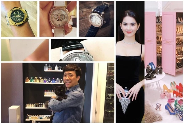 Lóa mắt bộ sưu tập đồ hiệu "tiền tỷ" tại gia cực khủng của sao Việt