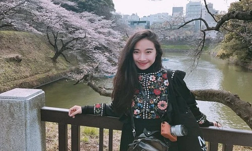 Loạt ảnh sống ảo “mẫu mực” ở Nhật của cô gái Đà Nẵng 
