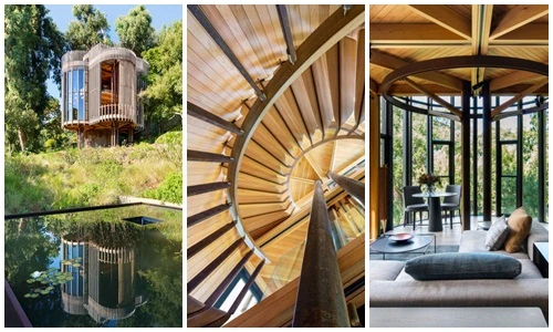 Độc đáo nhà trên cây đẹp ngang khách sạn 5 sao