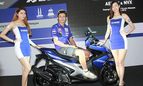 Cận cảnh xe tay ga Yamaha NVX mới thay thế Nouvo