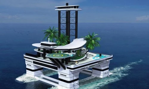 Đảo nổi siêu sang - thú chơi mới của giới thừa tiền