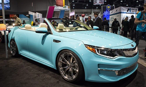 Kia A1A Optima mui trần “hàng độc” chính thức lộ diện 