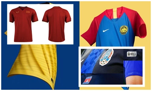 Soi giá áo đấu AFF Cup 2018 của 10 đội tuyển