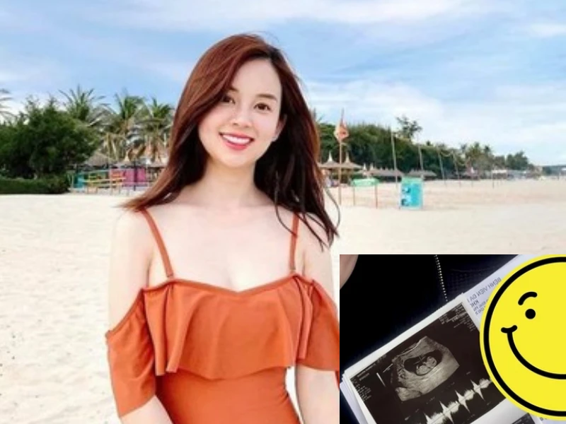 Vừa cưới chồng mới, cựu hot girl Ly Kute vội thông báo tin vui