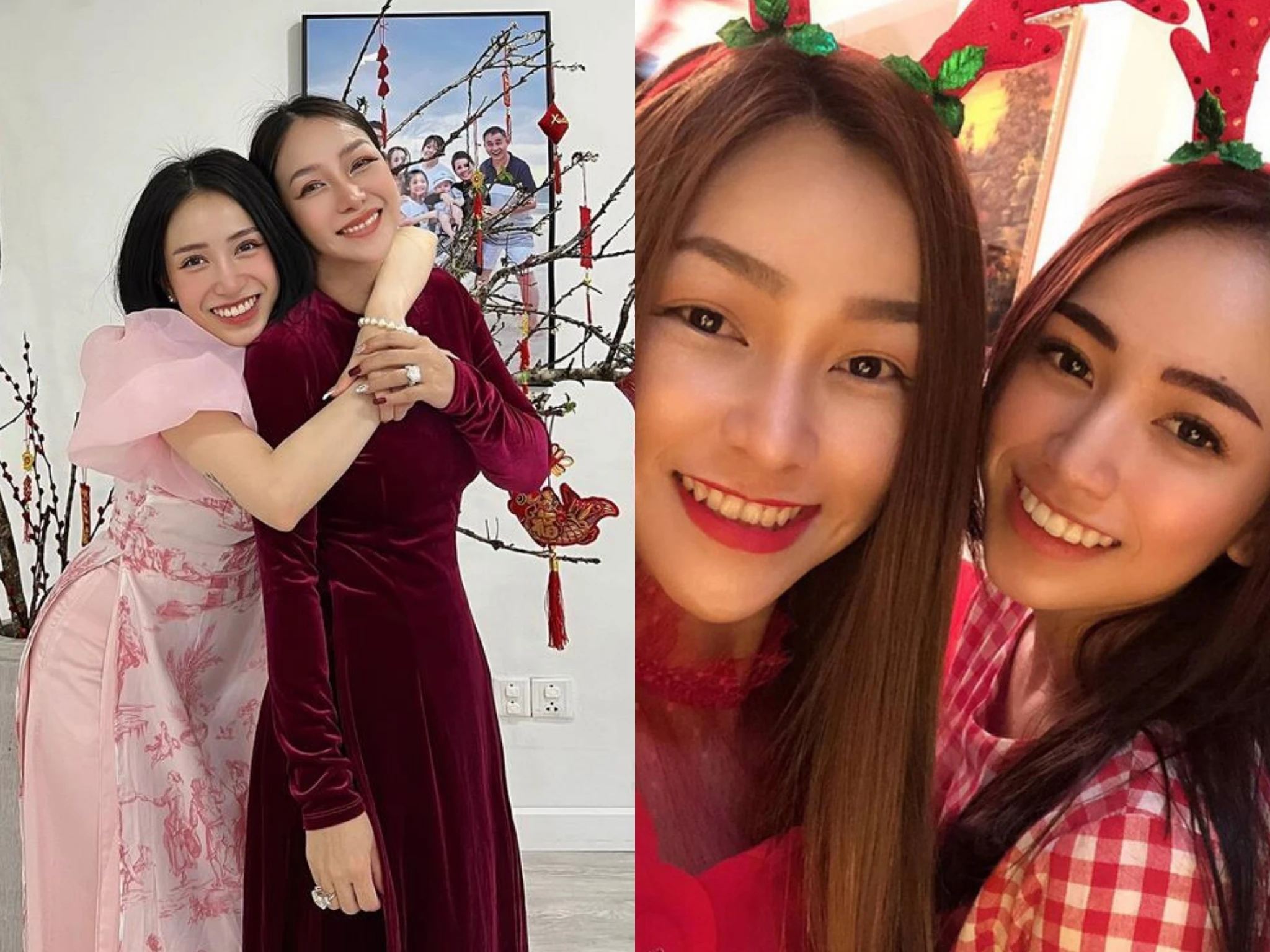 Nhan sắc vợ cả Minh Nhựa ra sao qua ống kính con gái?