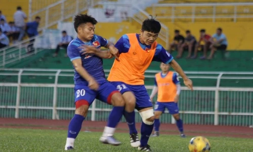 ĐTQG Việt Nam thoải mái tập luyện khi về TP HCM