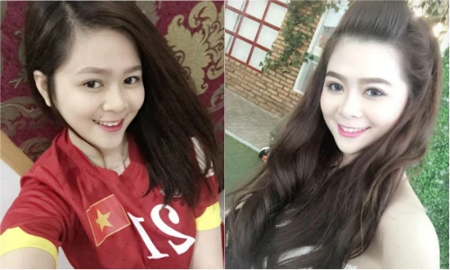 Cô bạn gái "mũm mĩm" của tuyển thủ U23 Việt Nam
