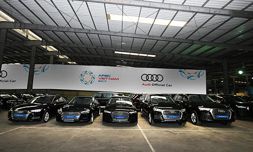 Thêm 186 xe sang Audi Apec 2017 "cập bến" Việt Nam