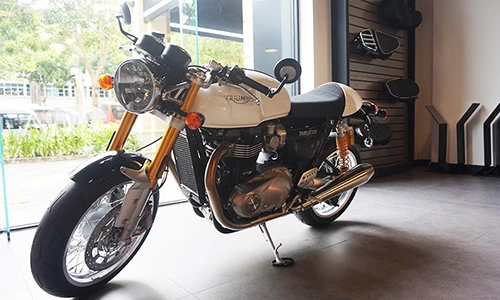 Môtô Triumph Thruxton R chính hãng giá 595 triệu tại VN