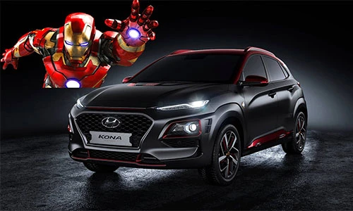 Hyundai Kona bản đặc biệt Iron Man chính thức ra mắt