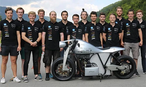 Môtô chạy điện Ethec 2018 có thể lăn bánh tới 400km