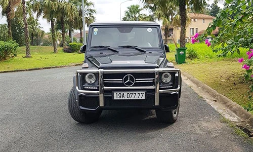 Mercedes-Benz G63 giá 7,3 tỷ biển "tứ quý" 7 tại Phú Thọ
