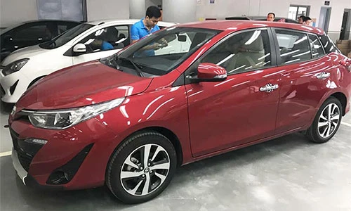 Cận cảnh Toyota Yaris 2018 về VN trước ngày ra mắt